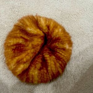 Brandy, whiskey, mink hat